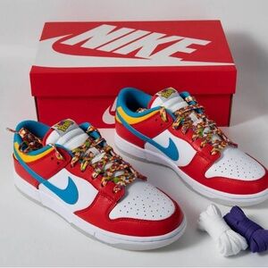 COPY - Fruity pebbles Nike dunks size 12 men’s